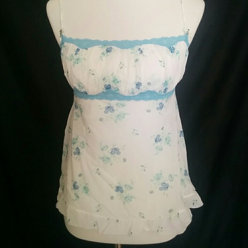 VS Sheer Sleep Top - Sm