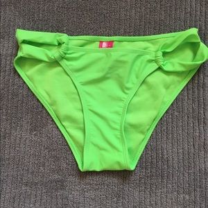 Lime green bikini bottom