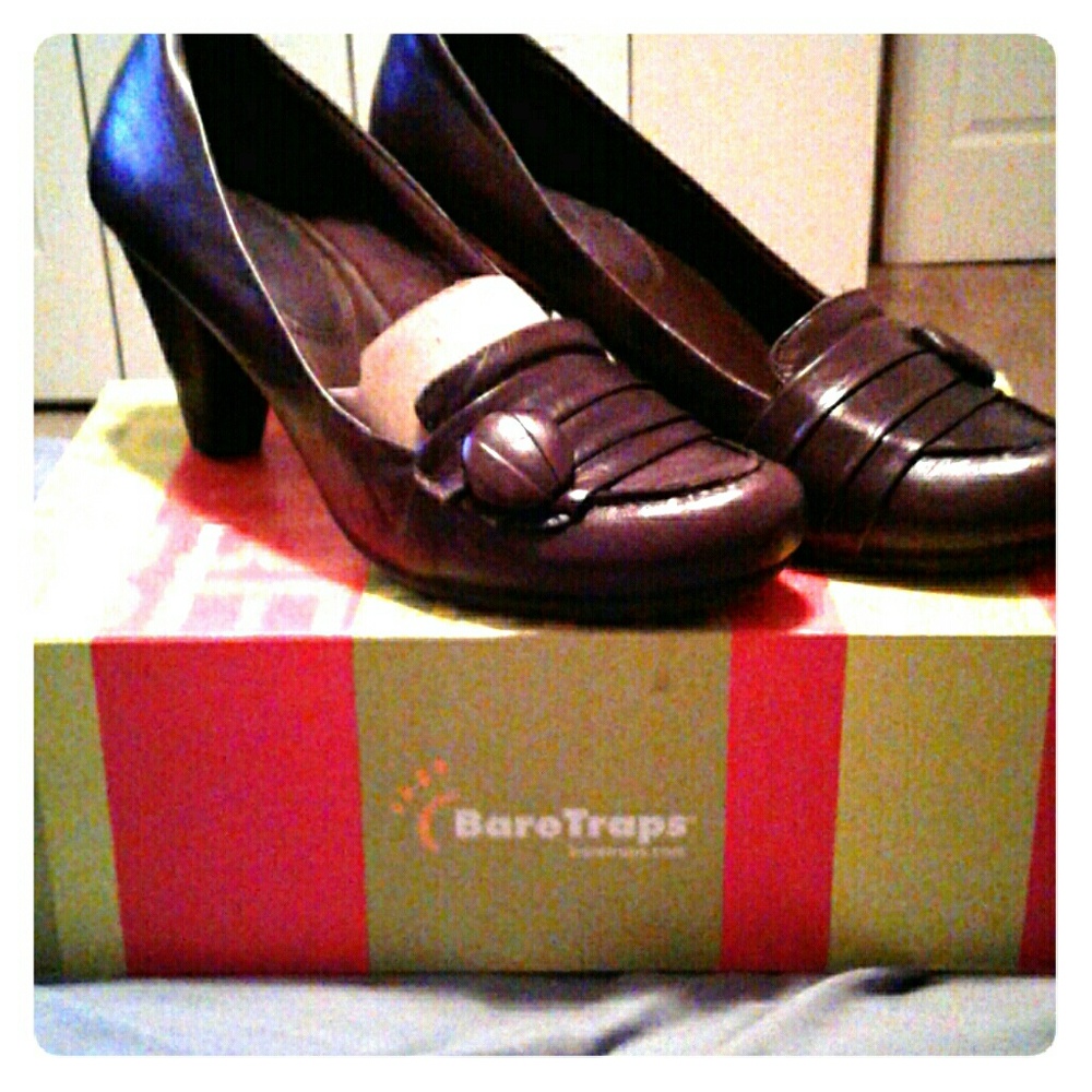 Bare Traps Heels