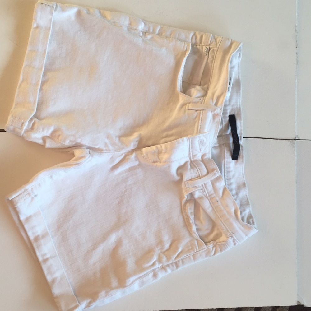 Joes white jean shorts