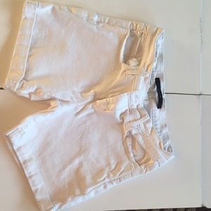 Joes white jean shorts