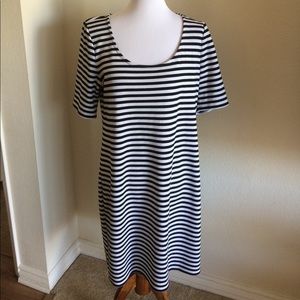 NWT! Ann Taylor striped dress!