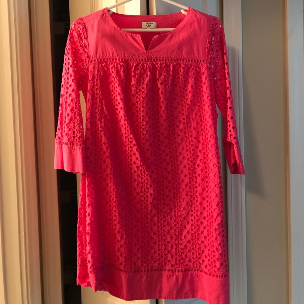 EUC lace overlay dress