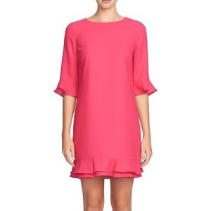 (Nordstrom) Ruffle Hem Shift Dress