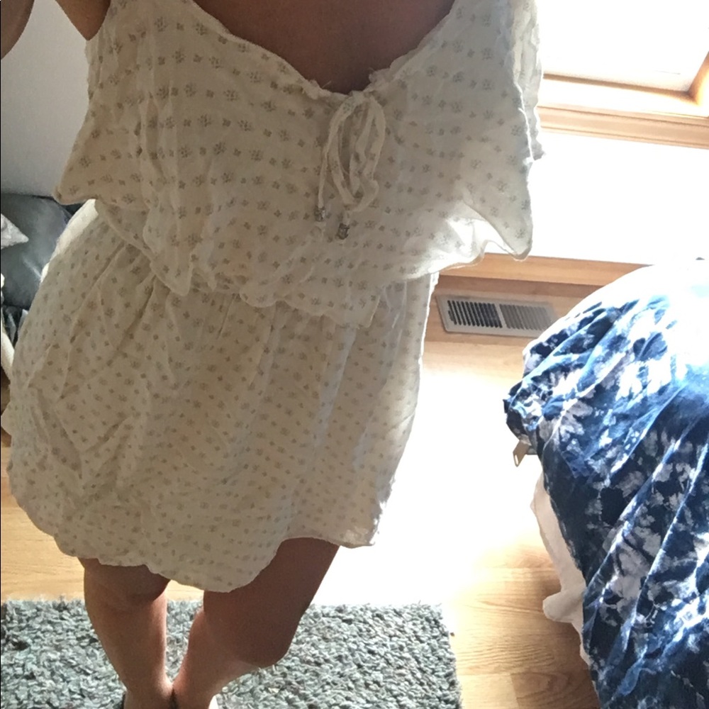 American Eagle ruffle summer dress