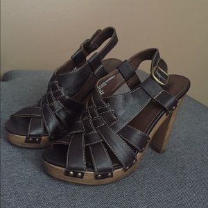 Brown Xhilaration Heels