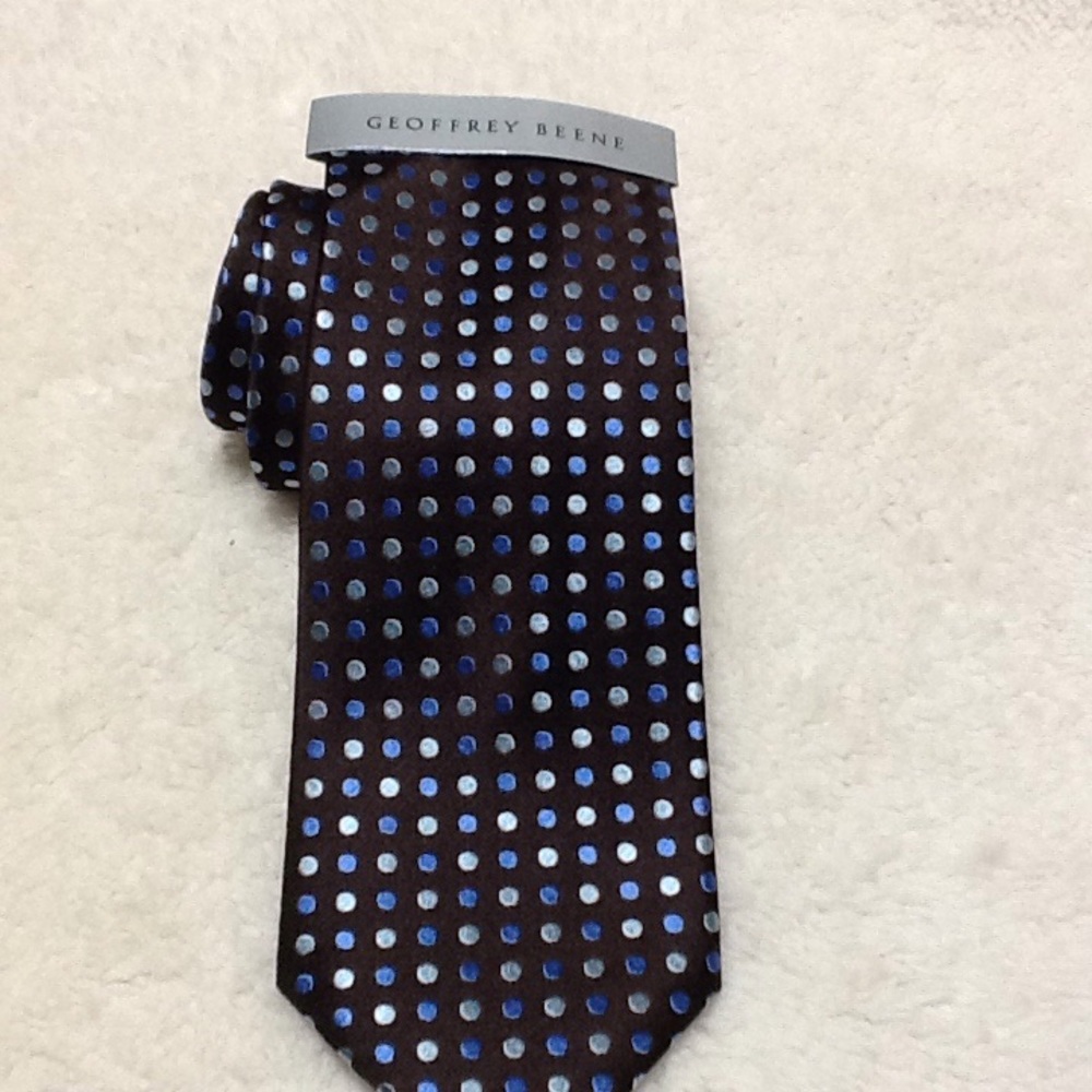 NEW With Tags! Geoffrey Beene Silk Tie