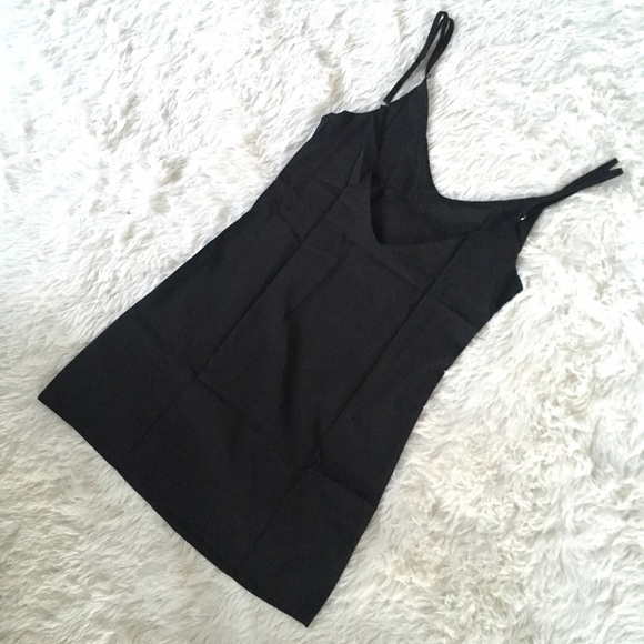 ❣Last! "Carli" || Embroidered Rose Black Minidress - Picture 6 of 8