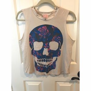 Skull Muscle Tank