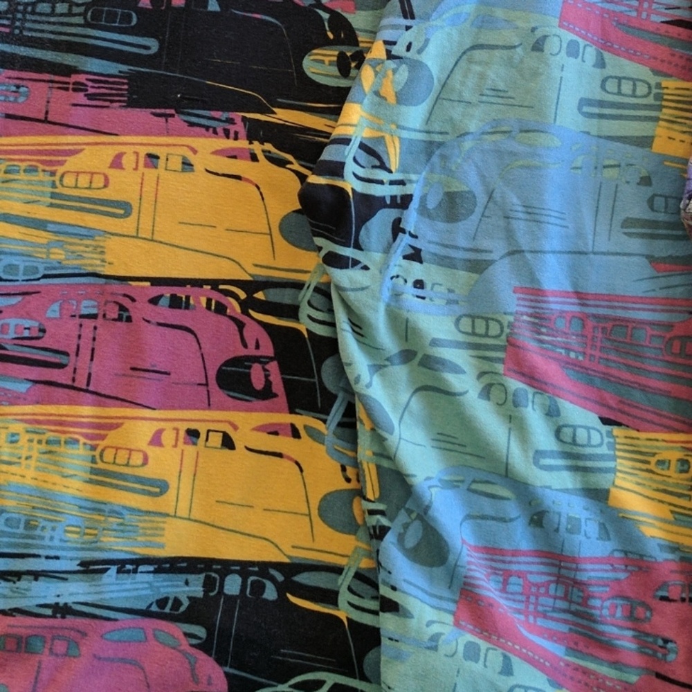 Multicolor train leggings TC NWT