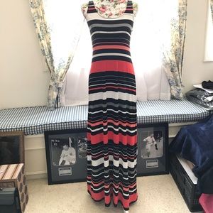 Maxi Dress Multi-Color, By Merona, Medium