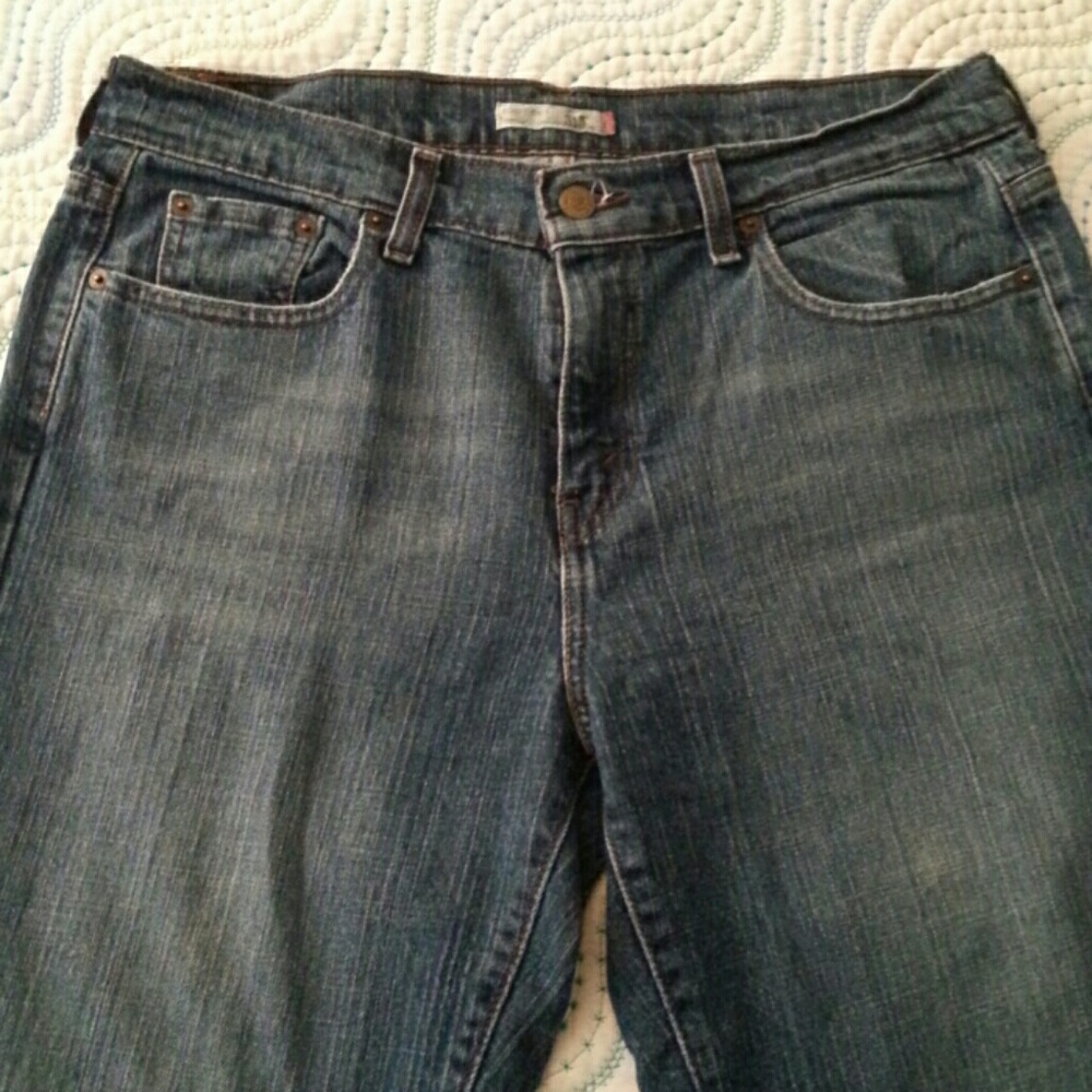 12L Levi's 515 Blue Jeans , Inseam 34", Tall