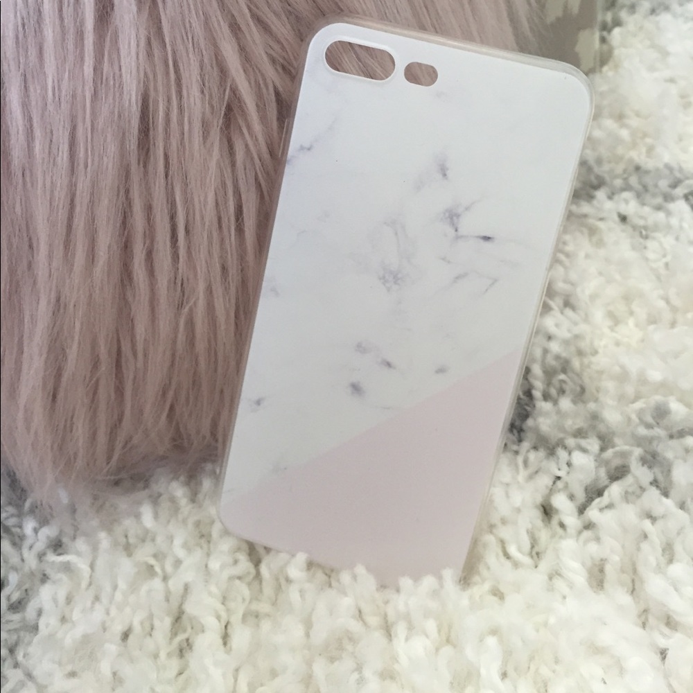 Pink Marble iPhone 8 or 7 Cases - Picture 2 of 3
