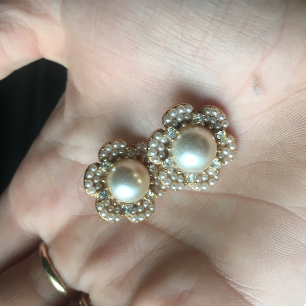 Kate Spade flower studs