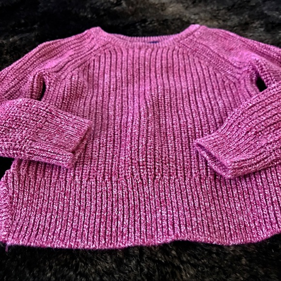 BabyGAP Sweater - Pink Marl Knit - 3 Years - Picture 2 of 5