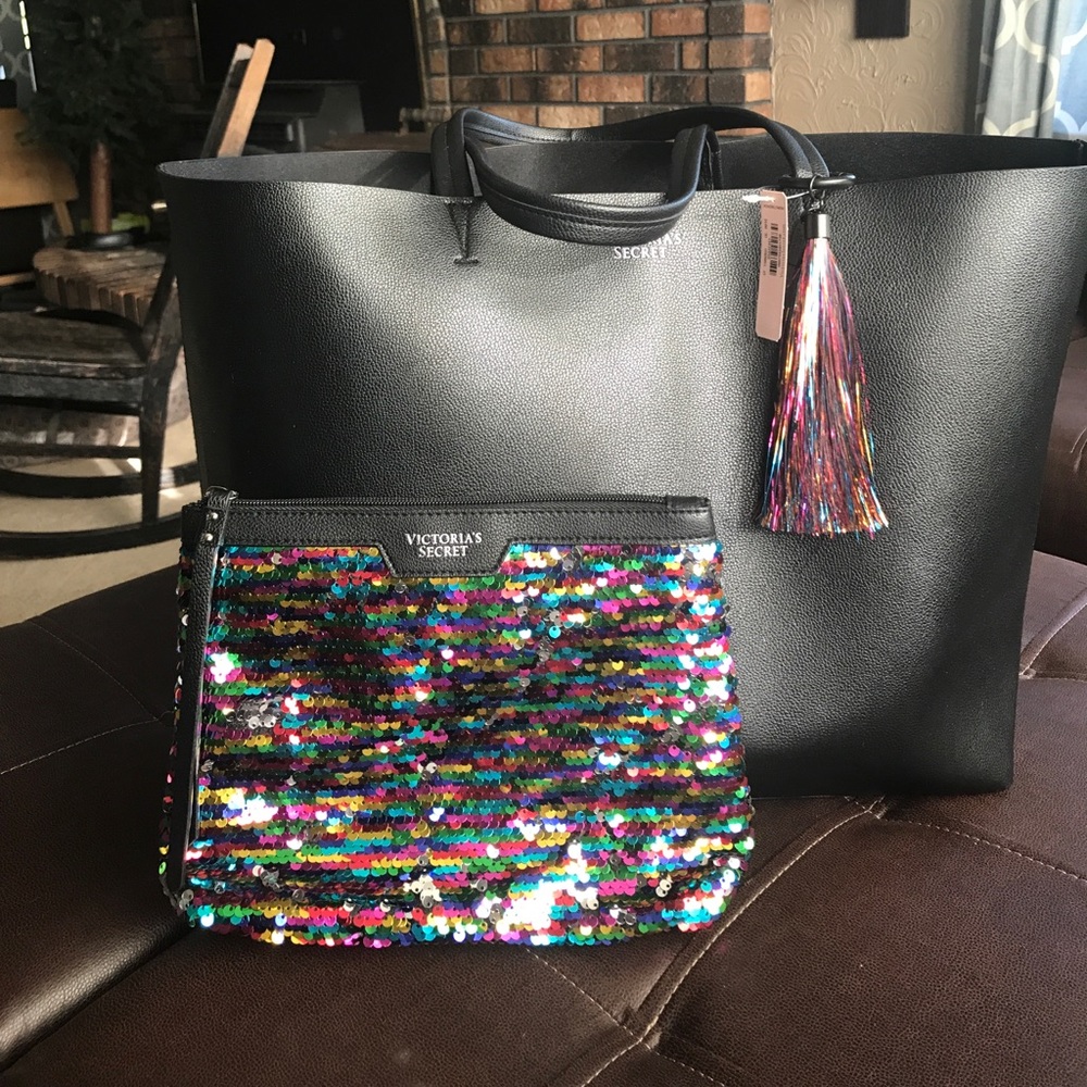 Victoria's Secret Tote and Zipper Bag
