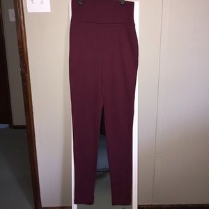 Forever 21 Maroon Legging Pant