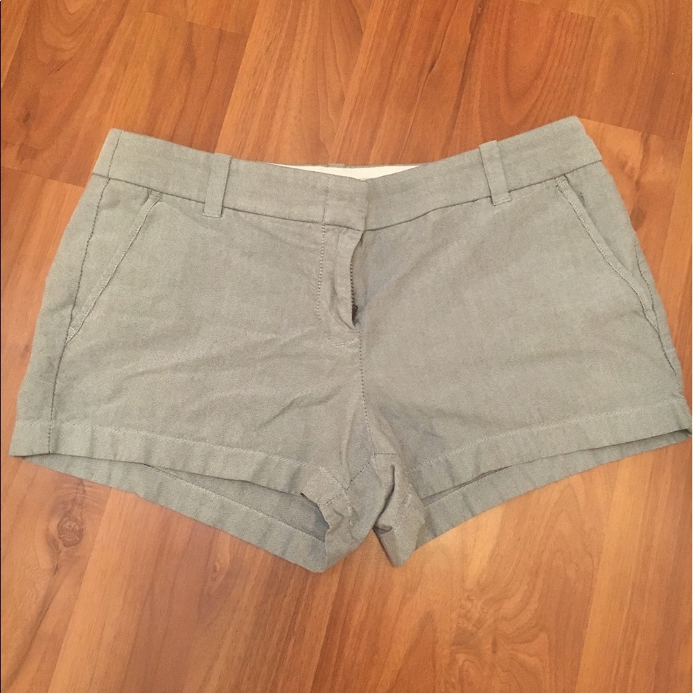 Gray/Blue J. Crew Shorts
