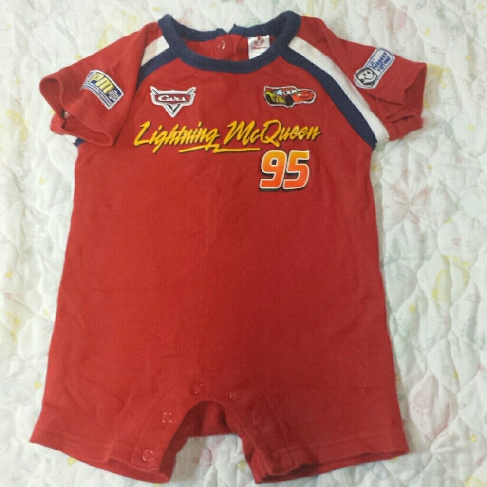 Lightening McQueen Romper