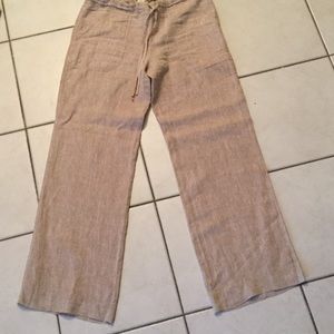 Max studio linen pants M
