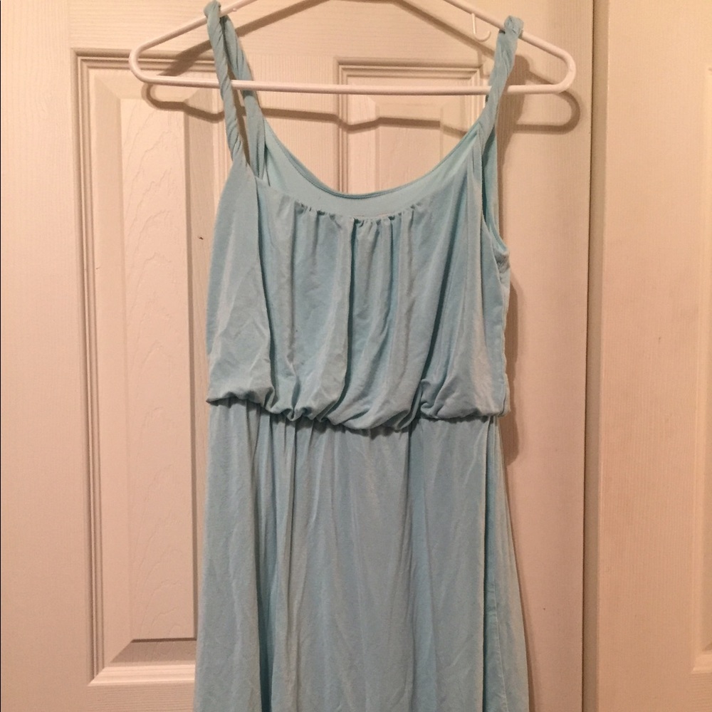 Loft real super soft dress w/ twisted straps Sz S