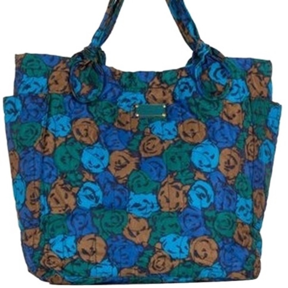 Marc by Marc Jacobs blue/green nylon medium bag