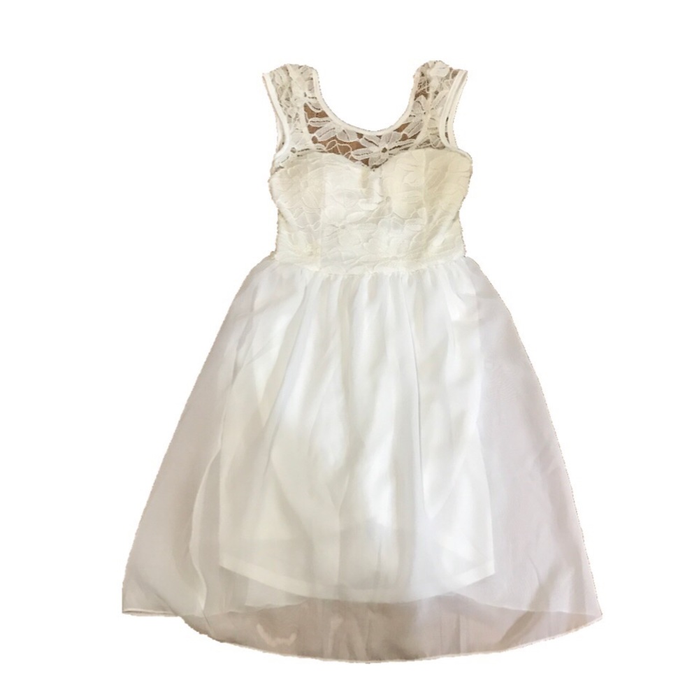 Roommates White Dress