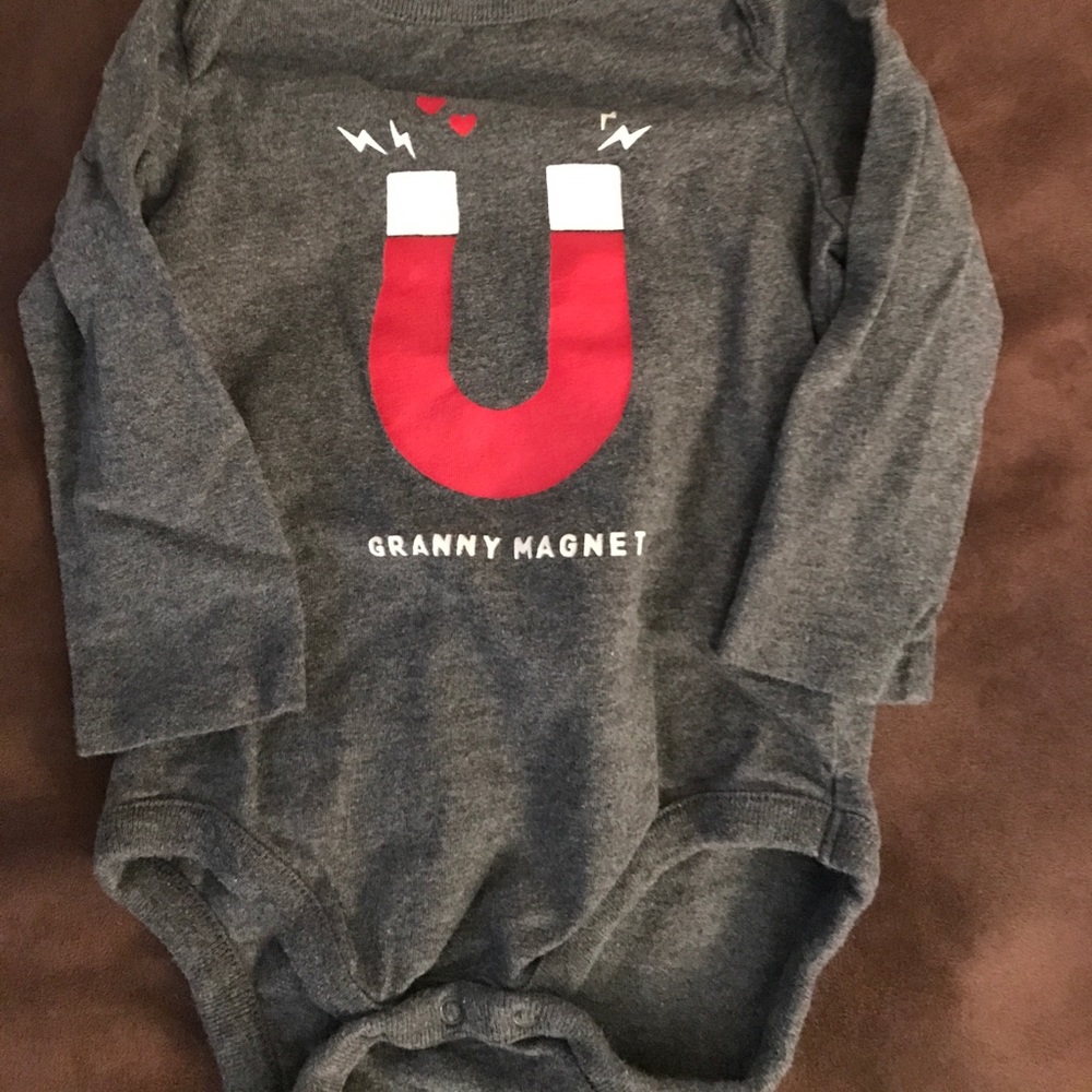 Granny magnet onesie