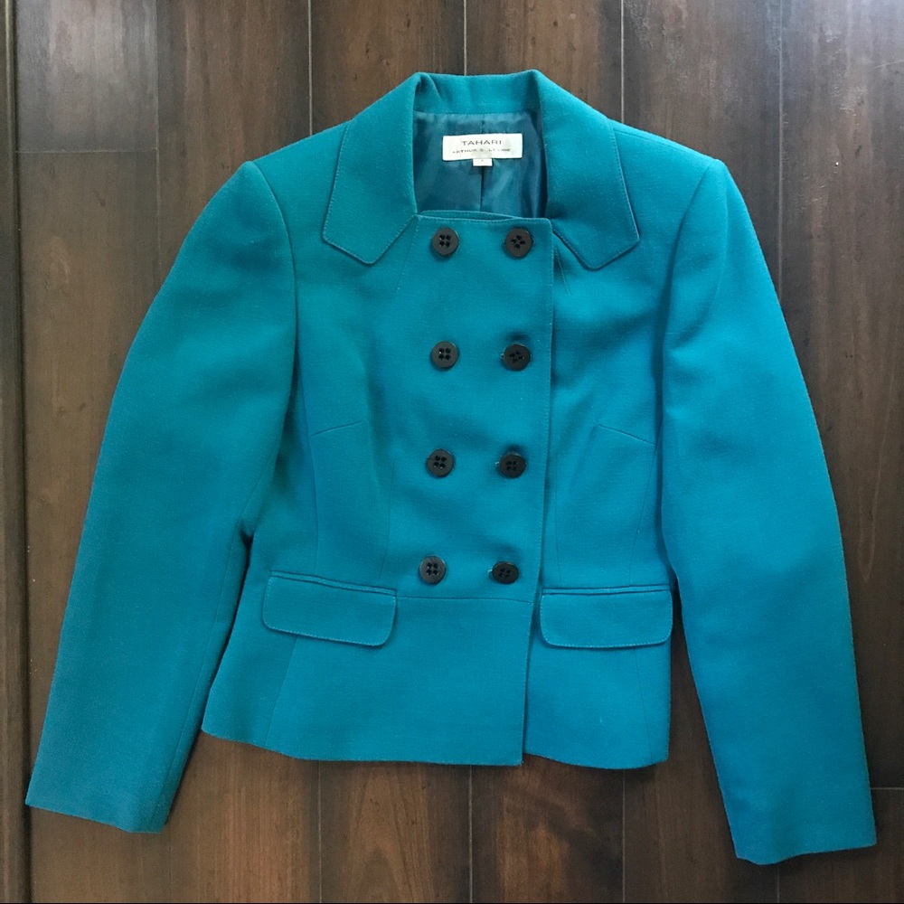 Teal Blazer
