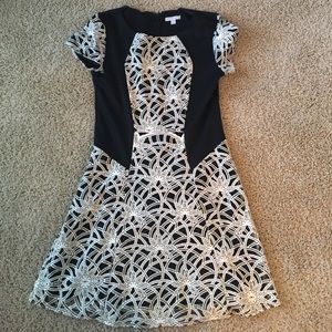 Black and white NY and Co dress
