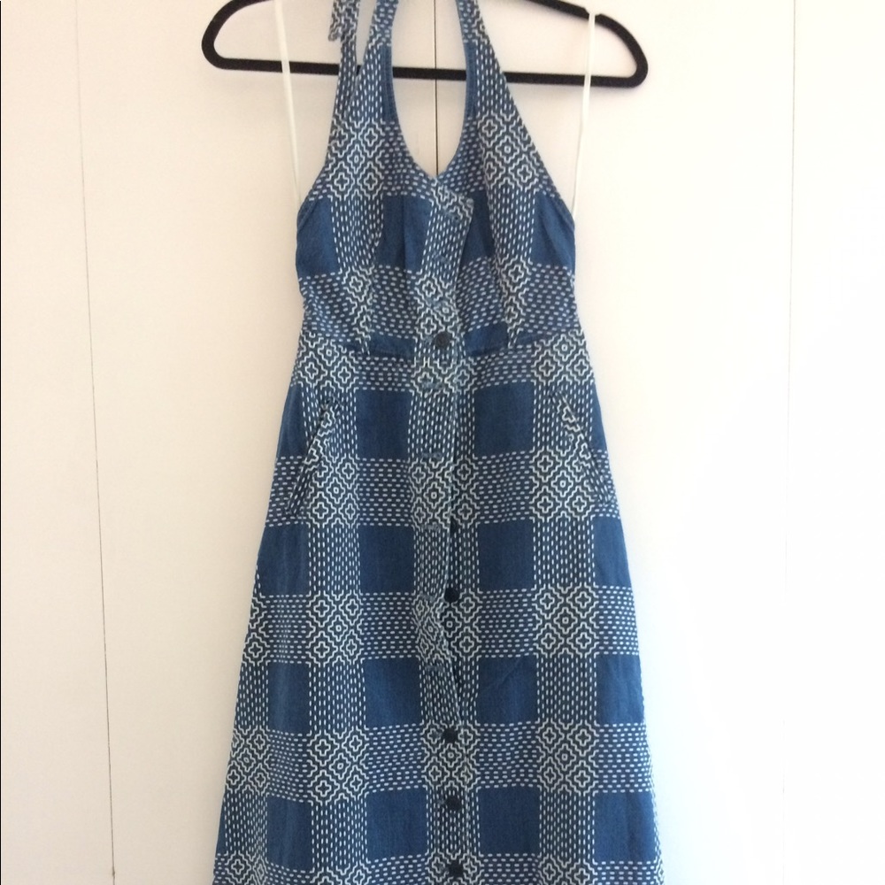 Rivet & Thread for Madewell denim dress. XS. New.