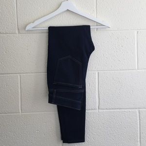 LOFT Dark Wash Skinny Jeans