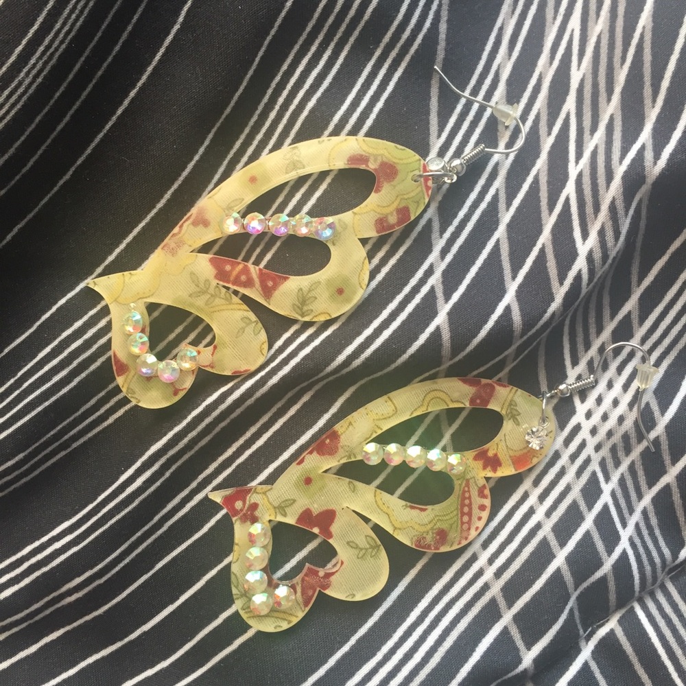 Heart/Butterfly Earrings