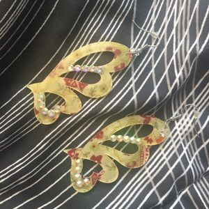 Heart/Butterfly Earrings