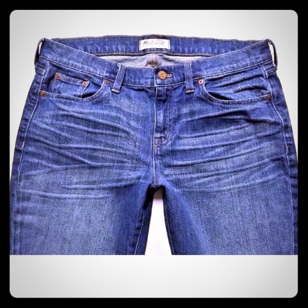 Madewell straight leg jeans size 29