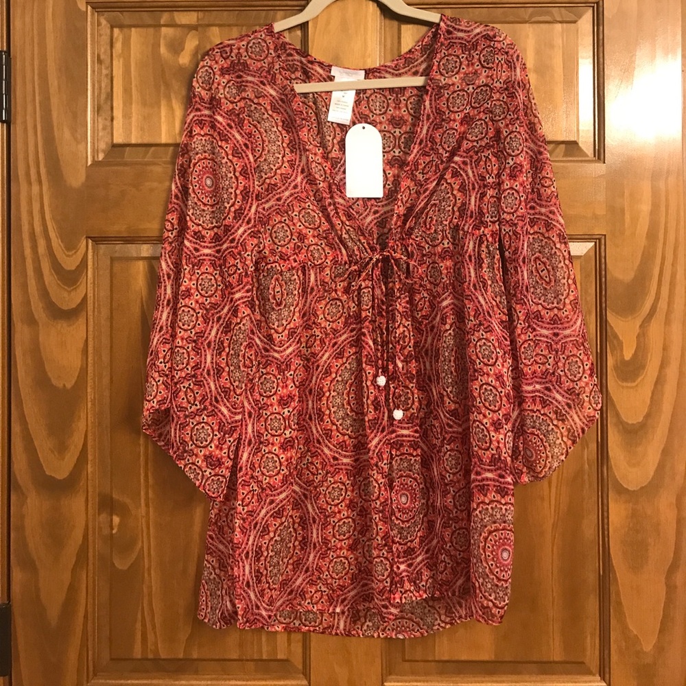 Jessica Simpson swimsuit coverup