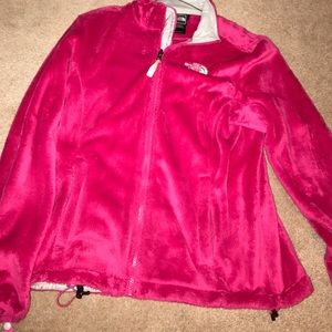 Pink north face