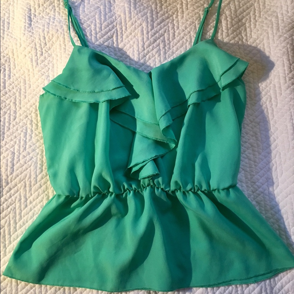 Size small turquoise summer/spring shirt