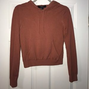 Peach sweatshirt (F21)