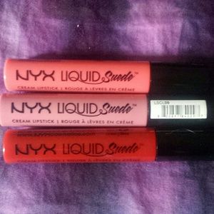 Nyx liquid suede lip lot