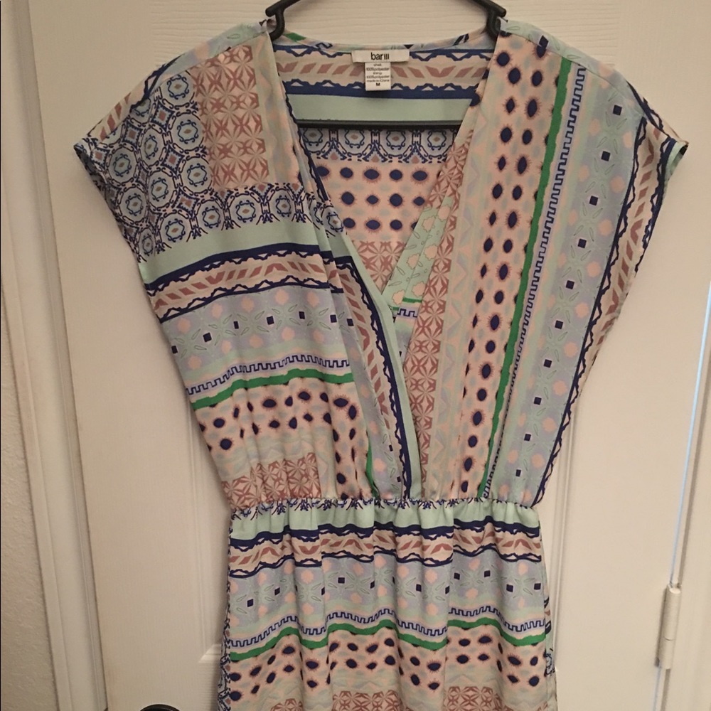 Pattern coverup dress