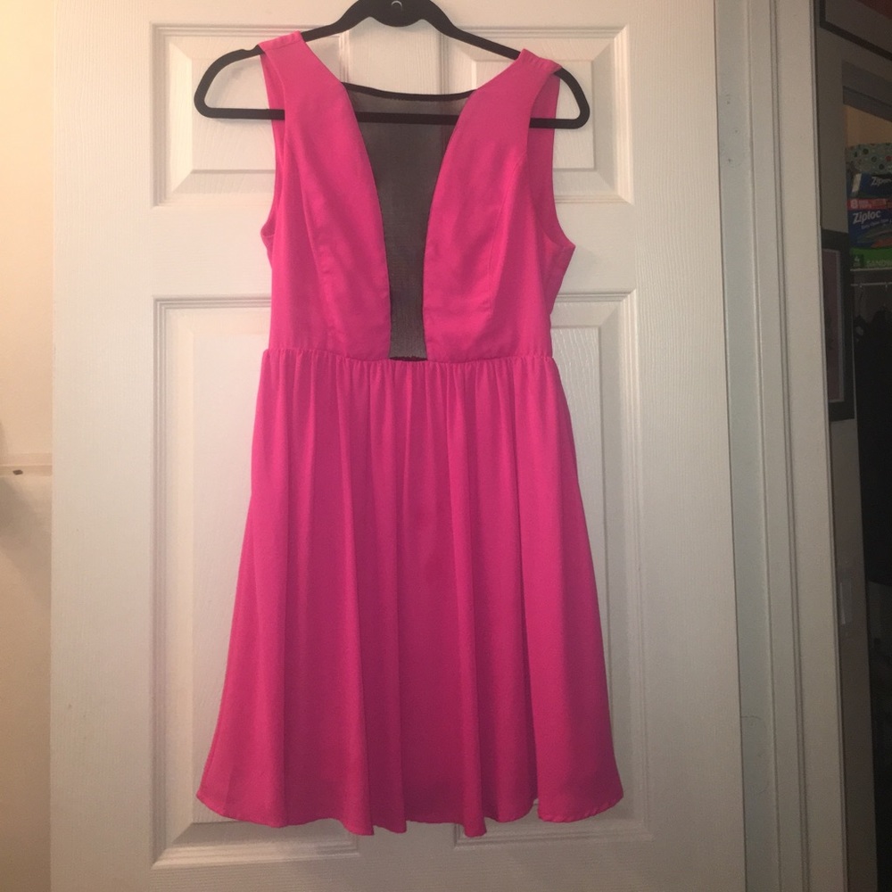 Hot Pink dress from Franscecas