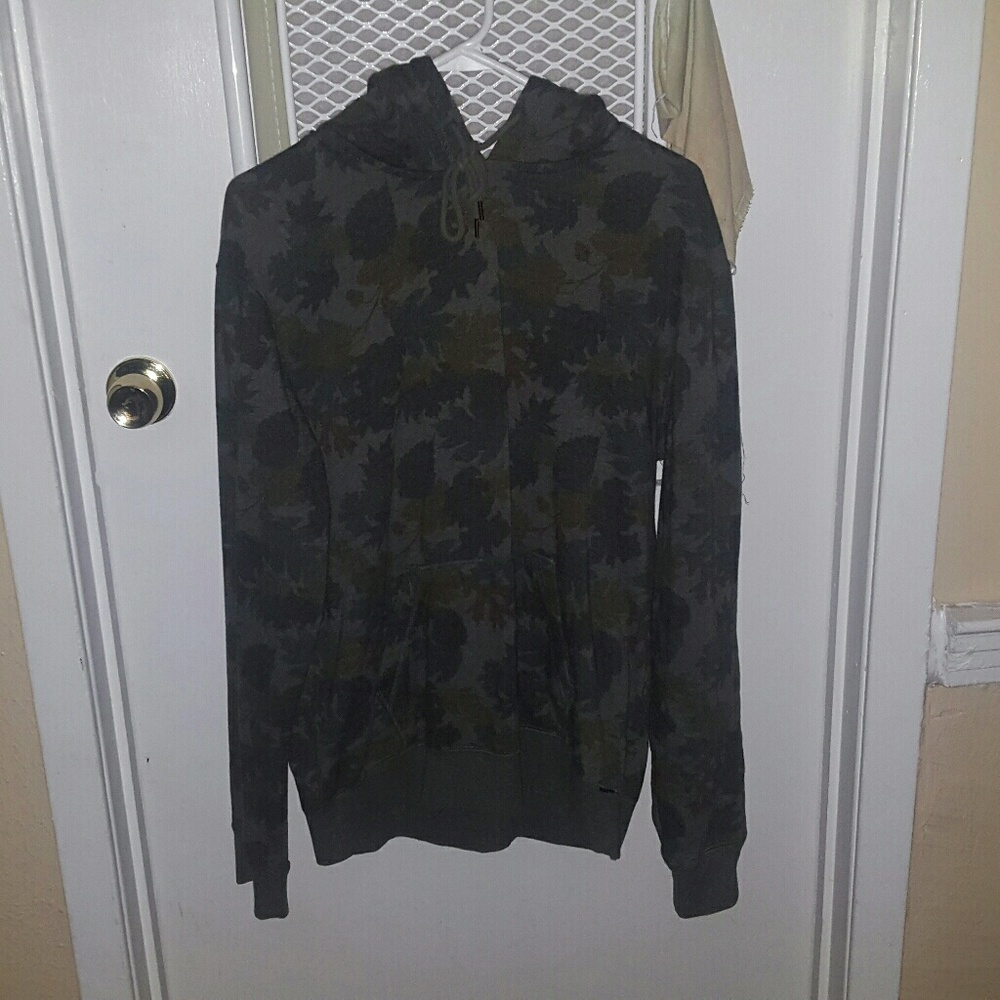 On the byas pacsun camo hoodie