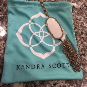 Kendra Scott gold Rayne necklace