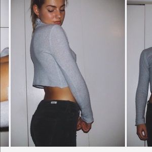 Brandy Melville corduroy olive green jeans