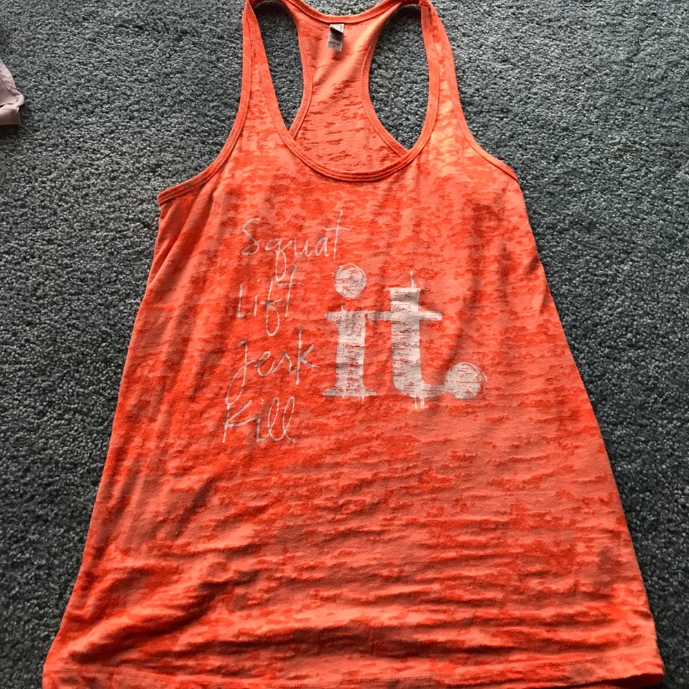 Racer back tshirt