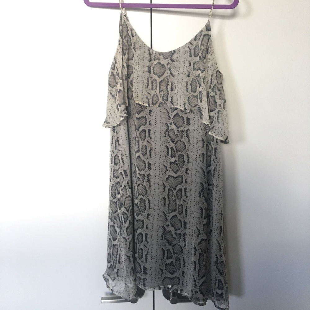 Charlie Jade snakeskin dress
