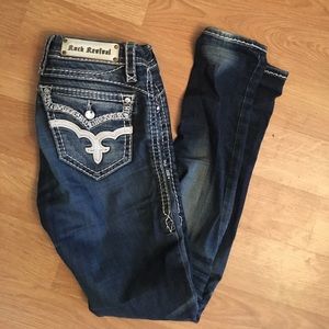 ROCK REVIVAL SKINNY JEANS 26