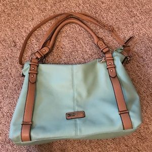 Jessica Simpson light blue handbag