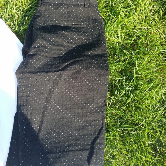 Express pot a dot shorts; Limited white capris - Picture 2 of 3